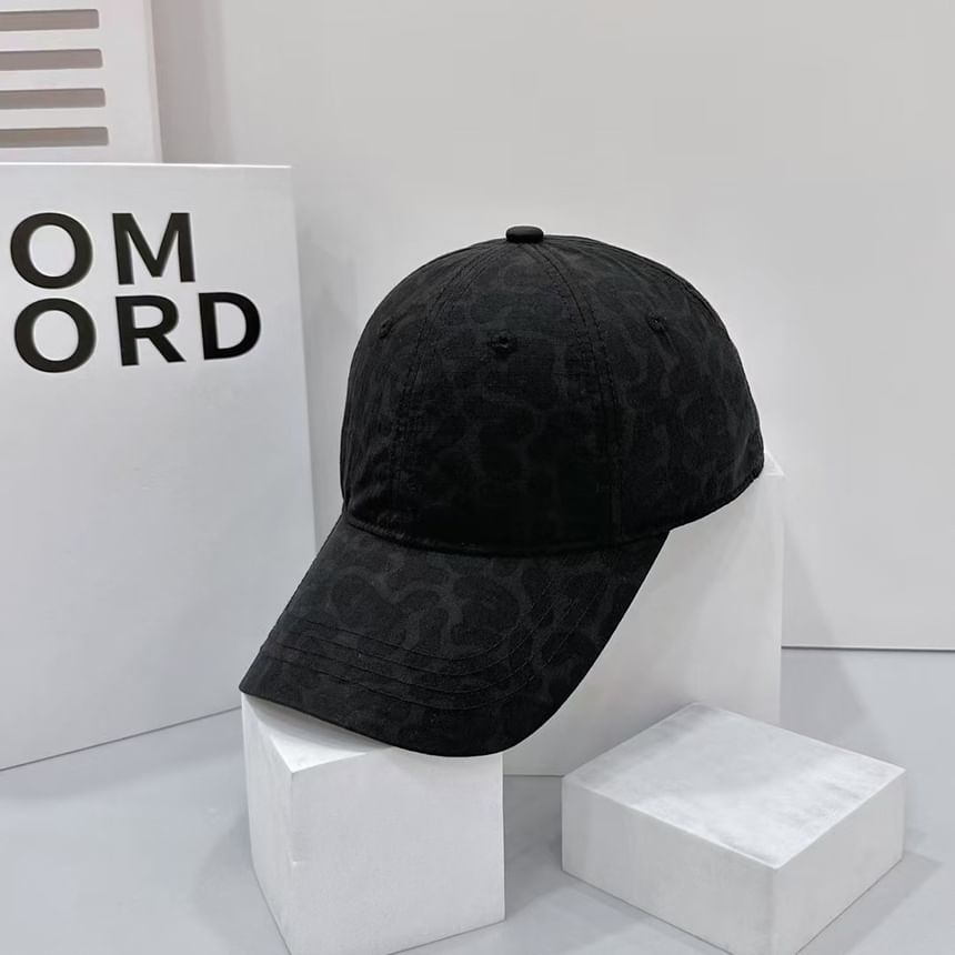 Print Leopard Baseball Cap