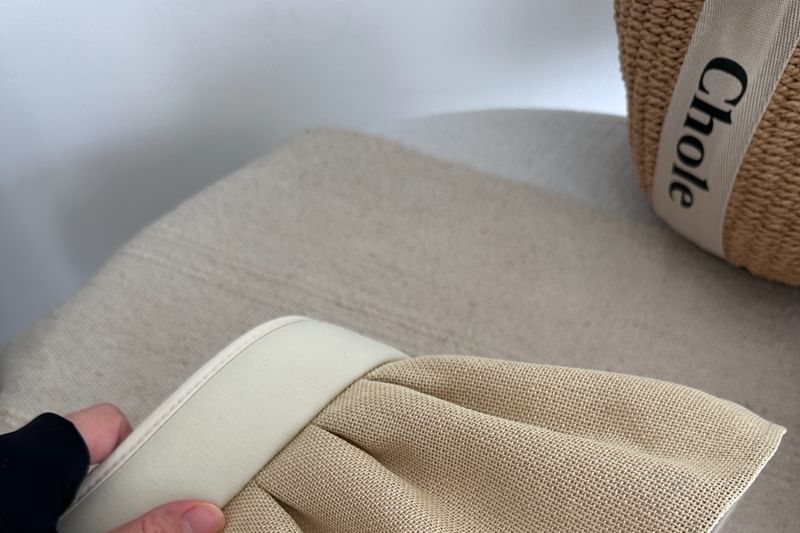 Sun Lettering Ruffle Hat