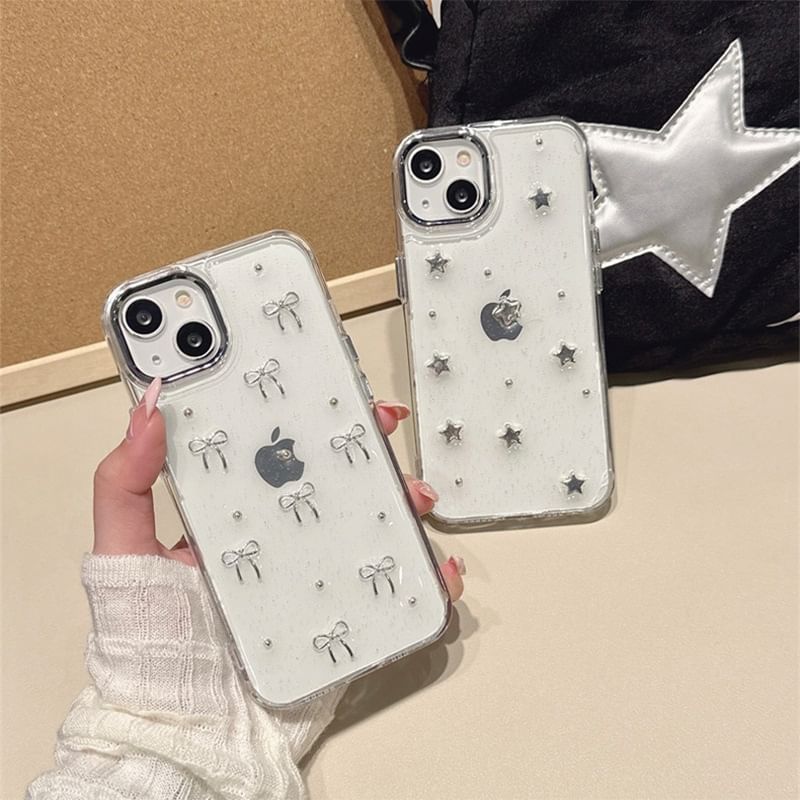 Bow Case iPhone / Star Bead