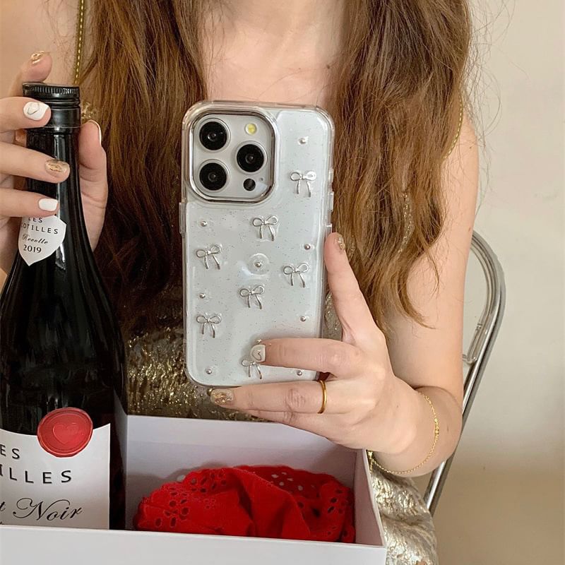 Bow Case iPhone / Star Bead