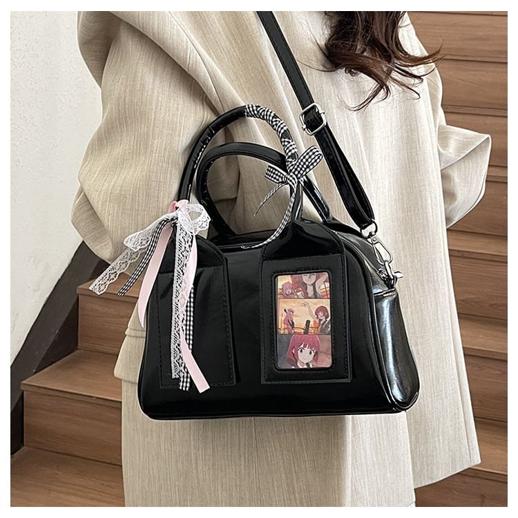 Faux Bag Leather Crossbody