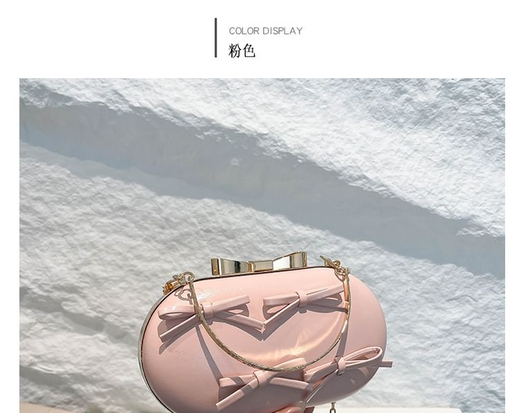 Chain Strap Bag Crossbody Bow