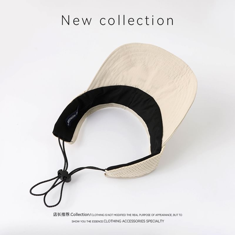 Embroidered Visor Lettering