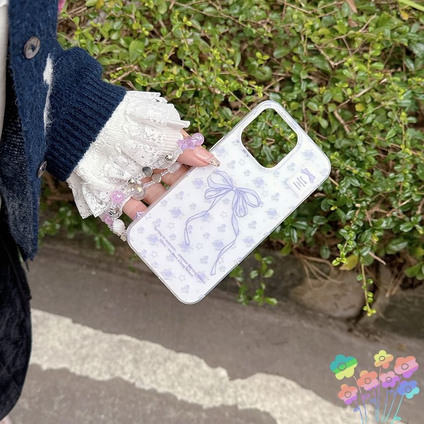 Bow Phone Strap Print / Set Case
