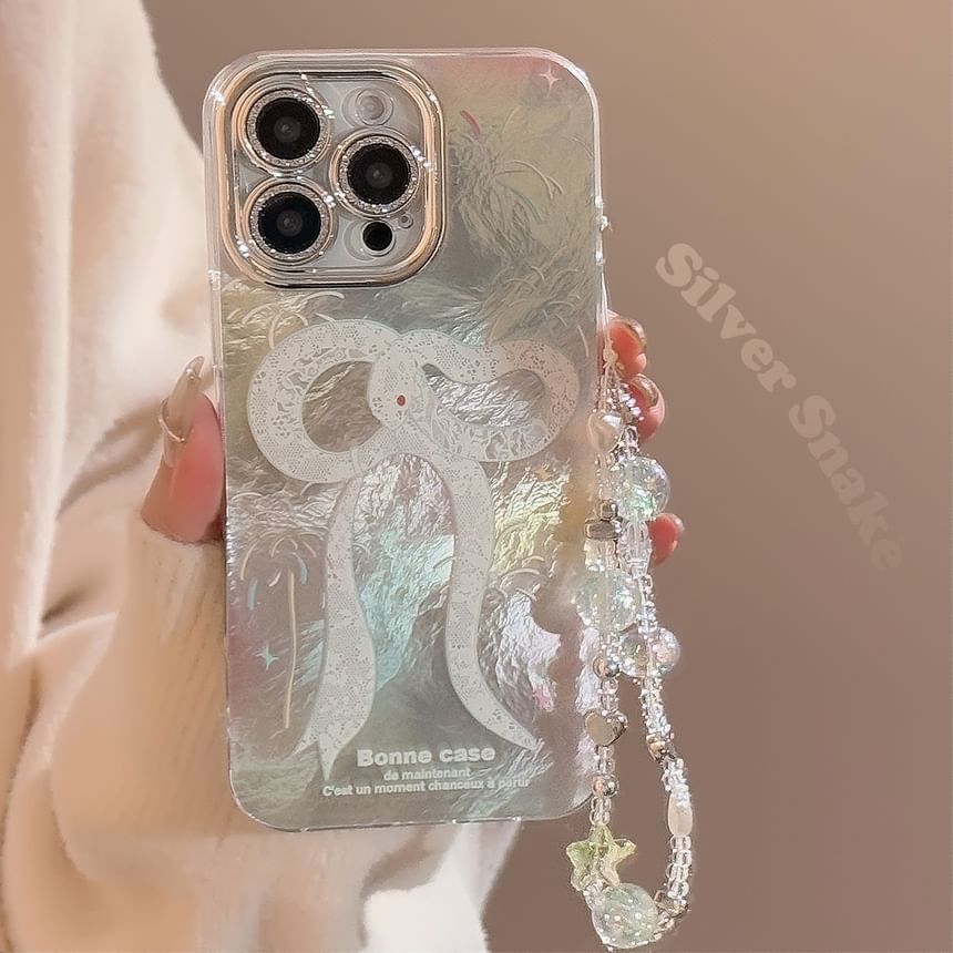 Snake Set Strap Phone / Bead Case Print