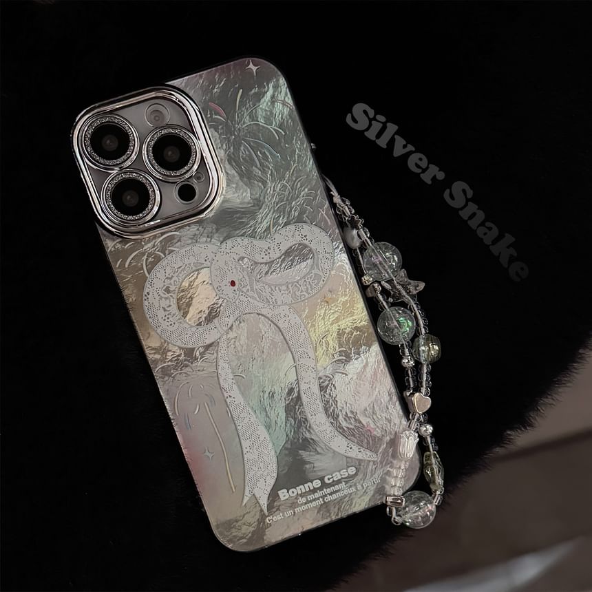 Snake Set Strap Phone / Bead Case Print