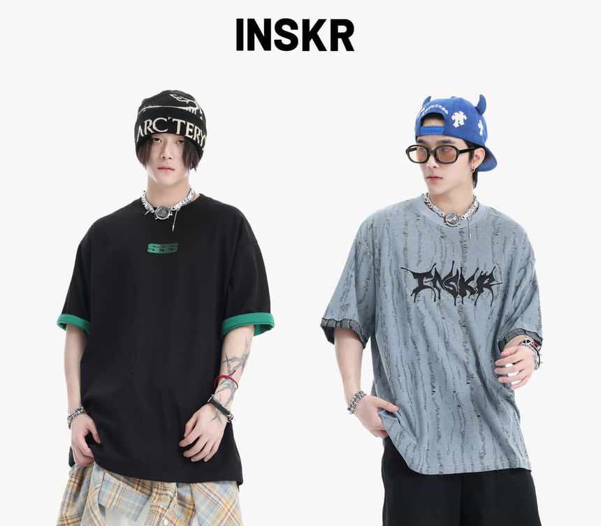 Couple Matching Mid Rise Washed Wide Leg Jorts