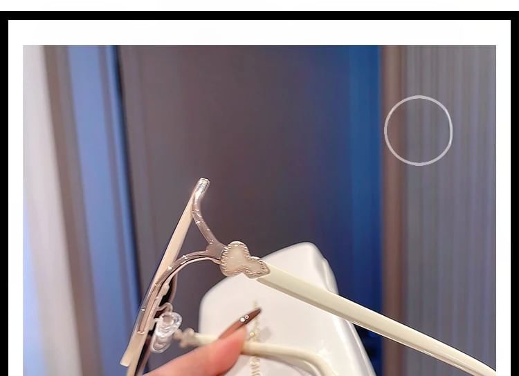 / Polished Cleaning Square Cloth Pouch Set Frame Sunglasses Metal Case Oversized