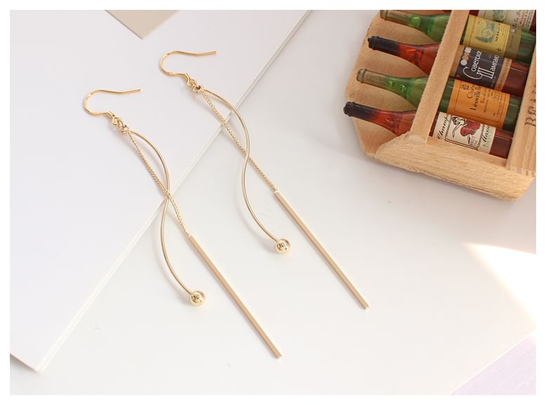 Bead / Bar Clip-On Earring Dangle