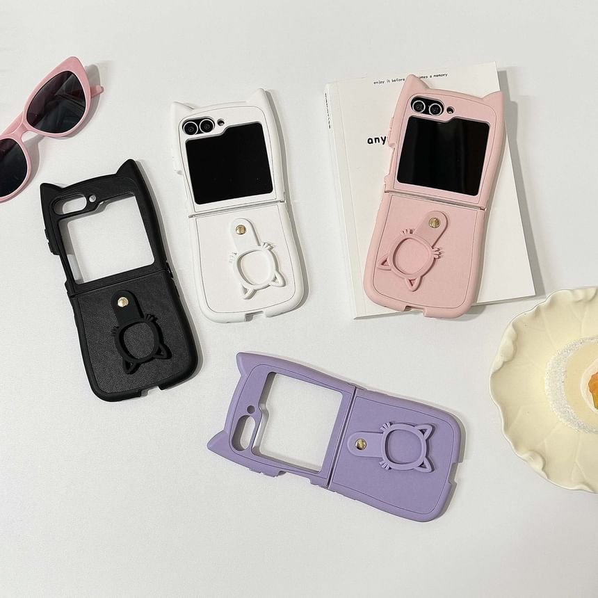 Case Cat Stand Phone