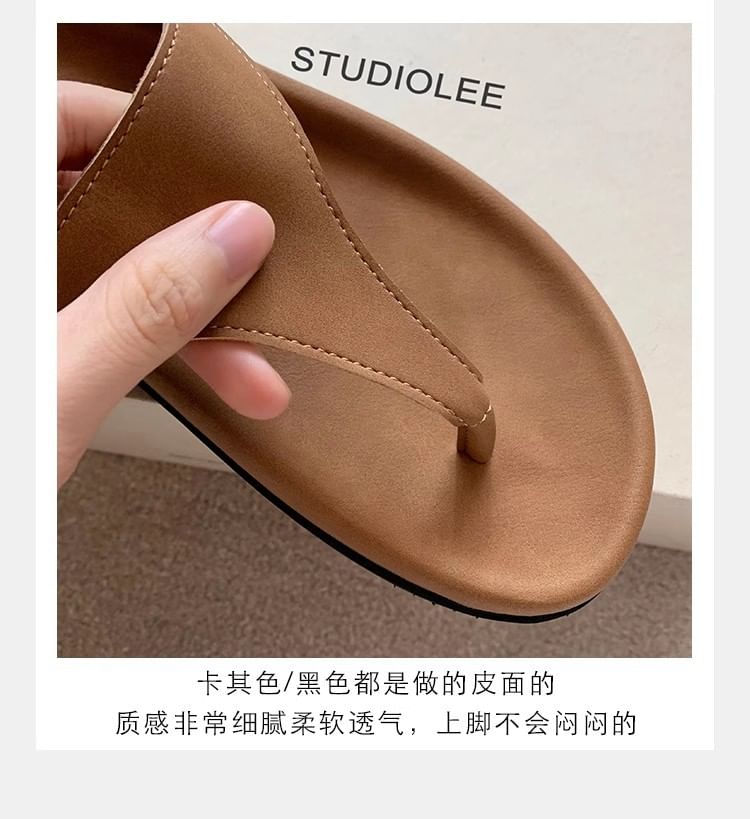 Thong Sandals Slingback