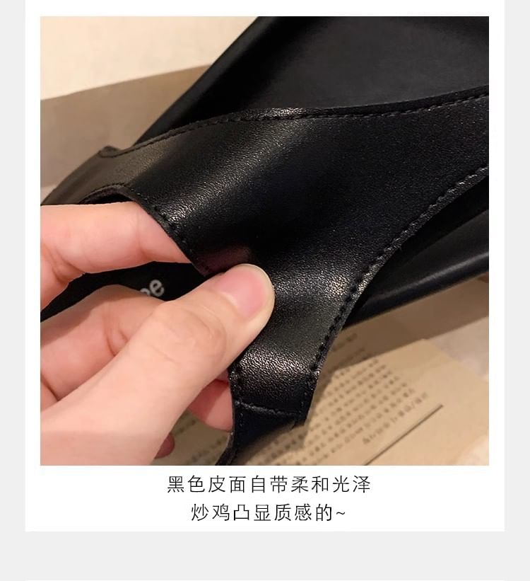 Thong Sandals Slingback