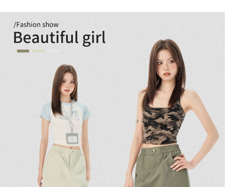 Classic Flared Mini Skirt