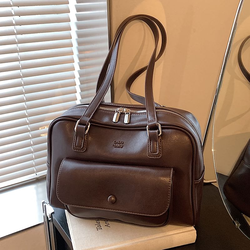 Bag Carryall Leather Faux