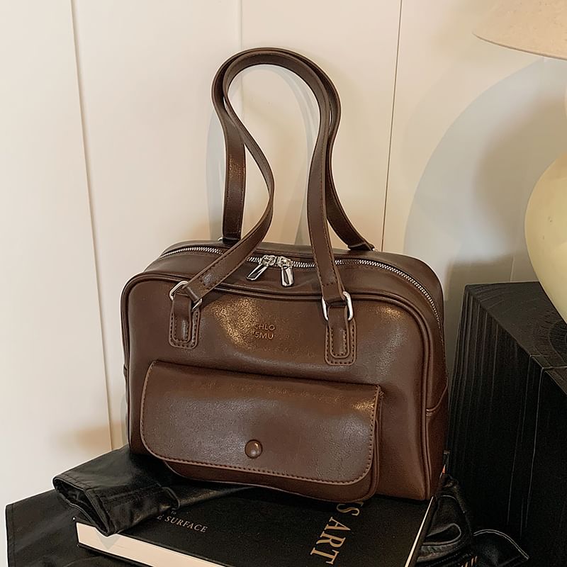 Bag Carryall Leather Faux
