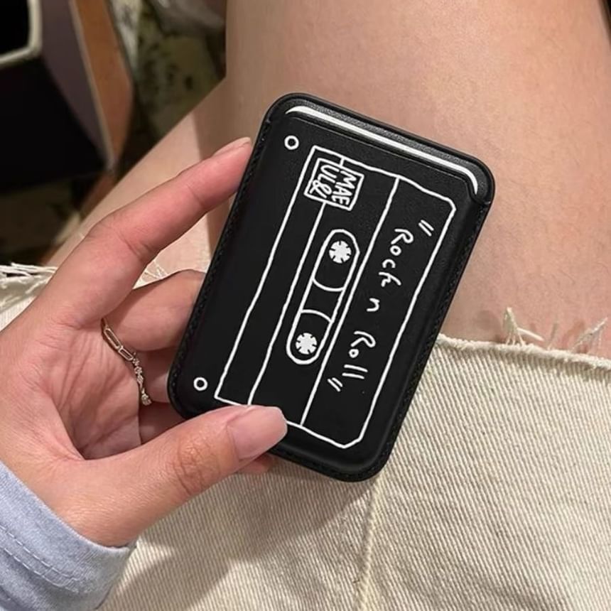 Magnetic / Card Case MagSafe) (Compatible with Phone Cassette