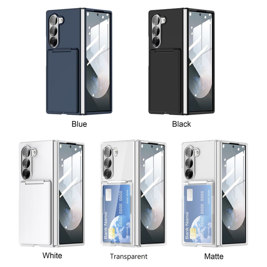 Card Holder Phone with Case Plain