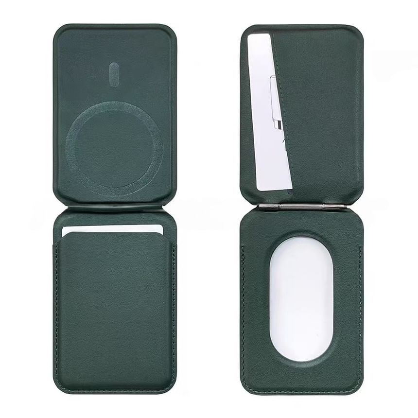 (Compatible Card Magnetic Plain MagSafe) Holder with Stand