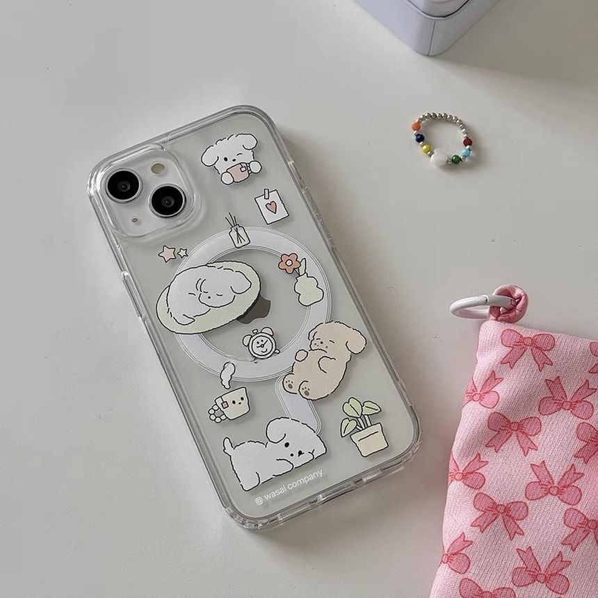 Magsafe Set Print Case Card / iPhone Cat Compatible
