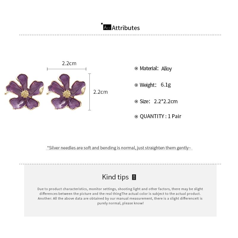 Earring Stud Flower