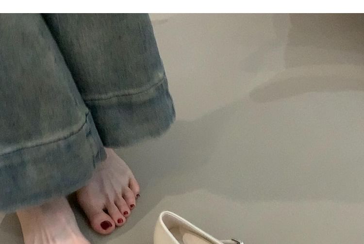 Toe Pointed Jane Mary Shoes