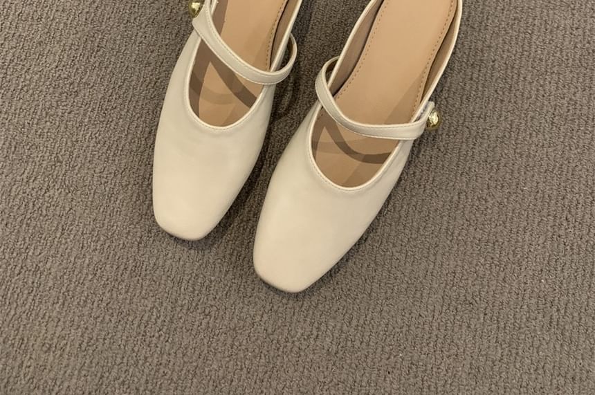 Jane Mules Mary Faux Leather