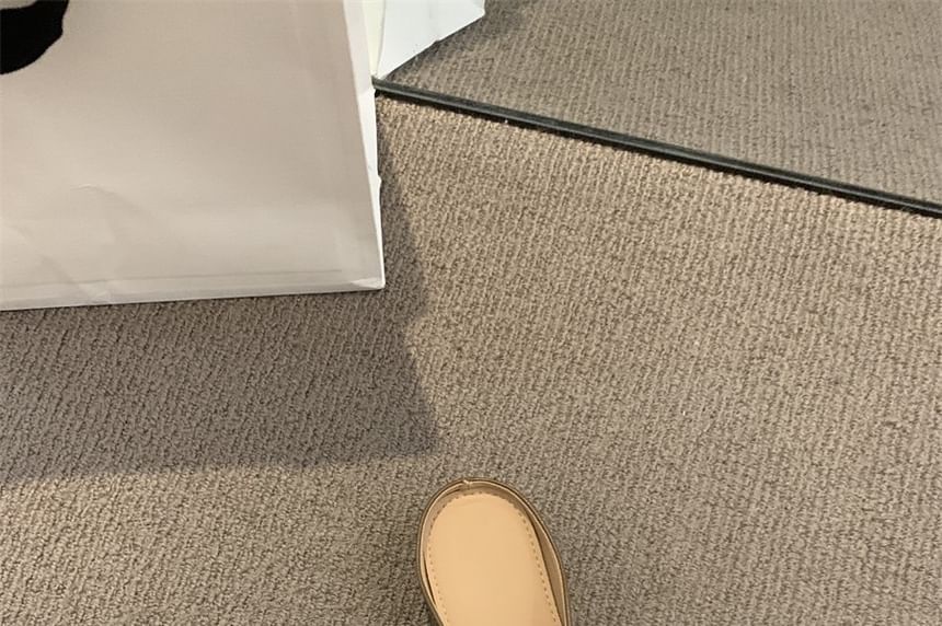 Jane Mules Mary Faux Leather