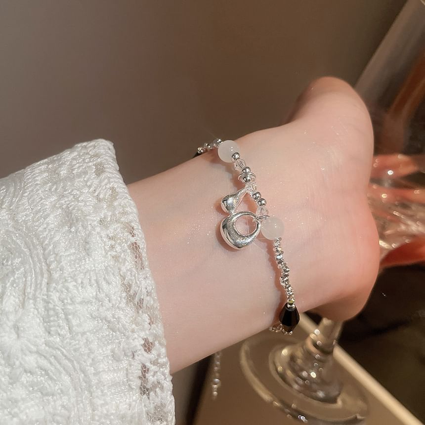 Beaded Bracelet Pearl Faux