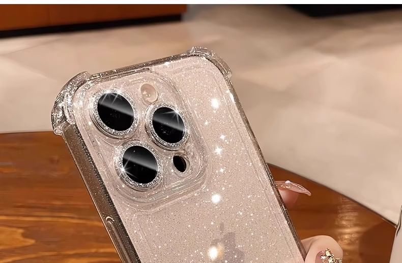 Glitter Case Transparent iPhone