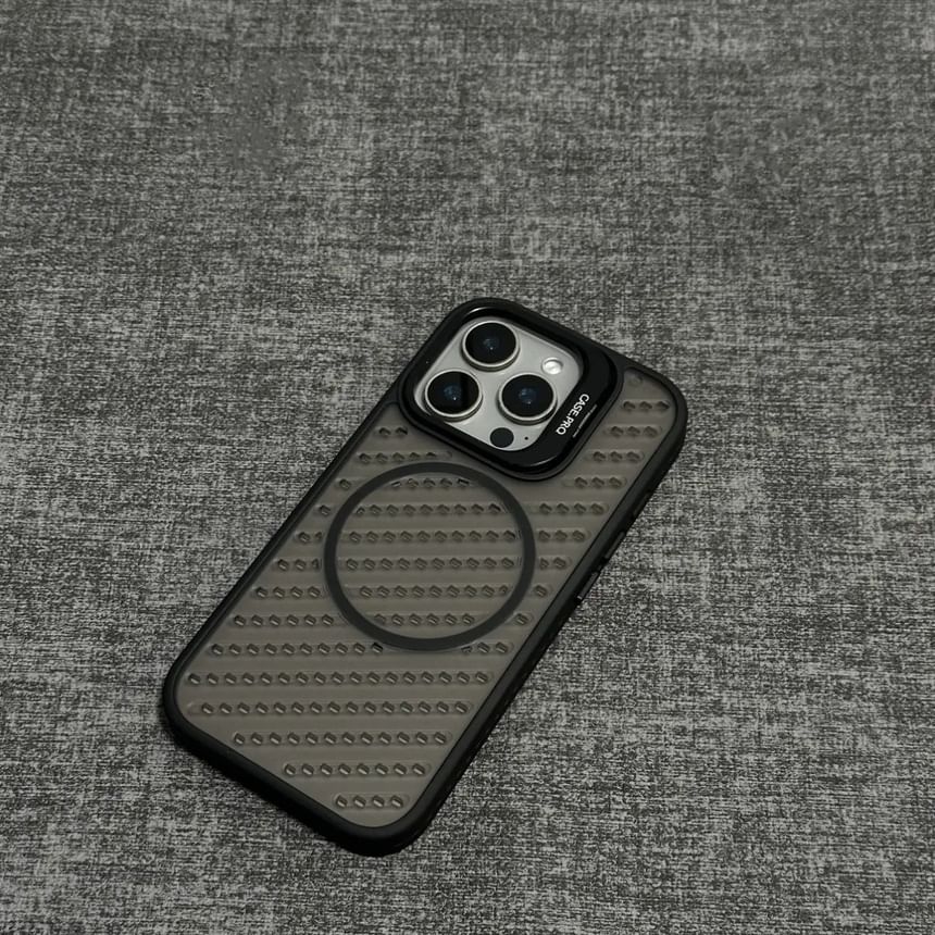 Case (Compatible MagSafe) iPhone with Magnetic Perforated