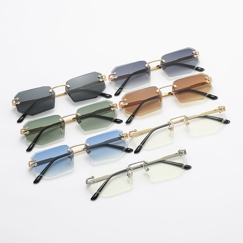 Ombre Sunglasses Rimless