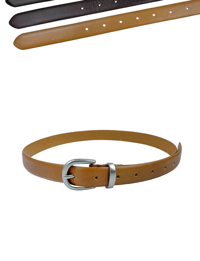 Faux Leather Belt