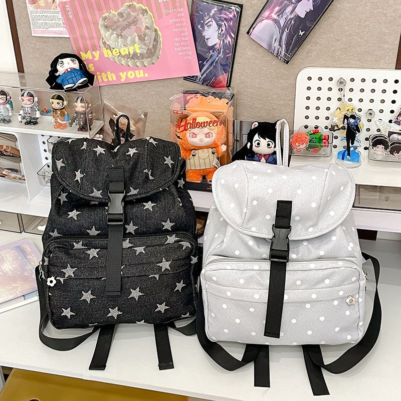 Backpack Star Flap Print