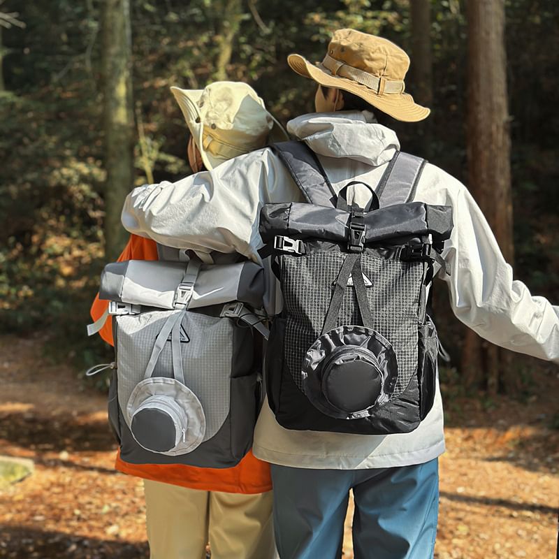 / Backpack Flap Crossbody Tone Bag Two