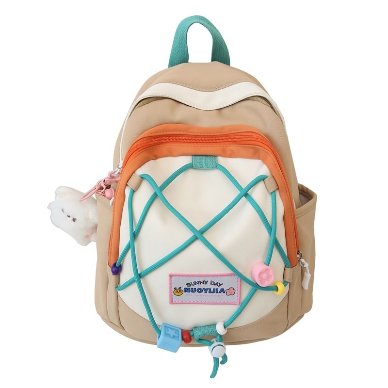 Block Backpack Canvas Color