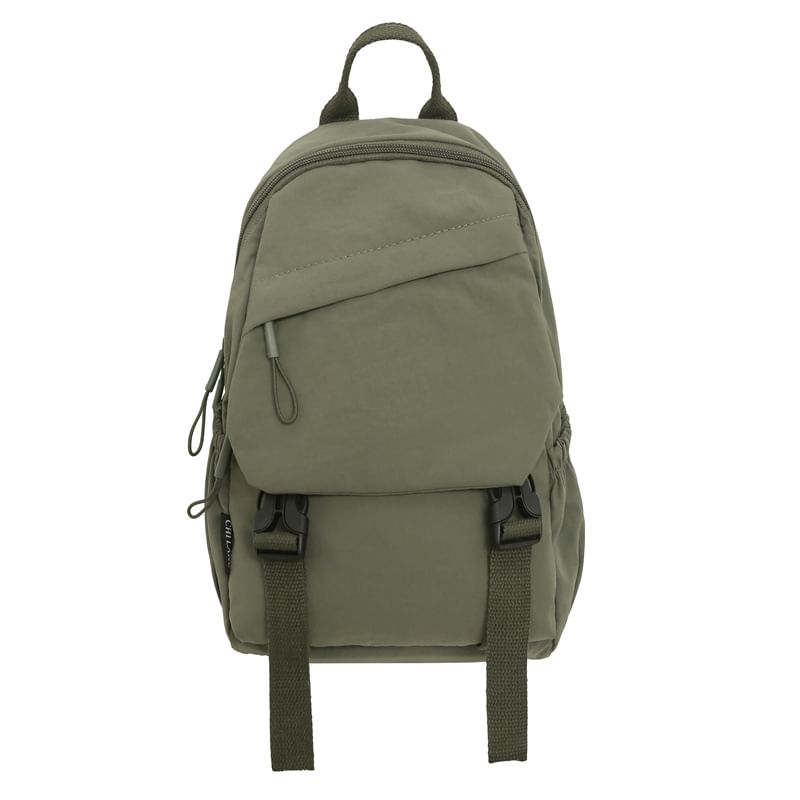 Zip Backpack Plain
