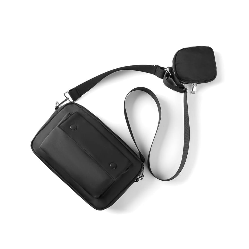 Crossbody Zip Plain Bag