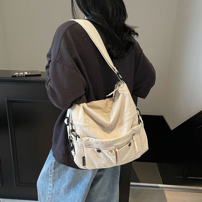 Plain Bag Zip Crossbody