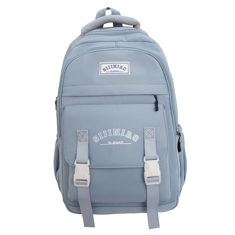 Zip Lettering Backpack