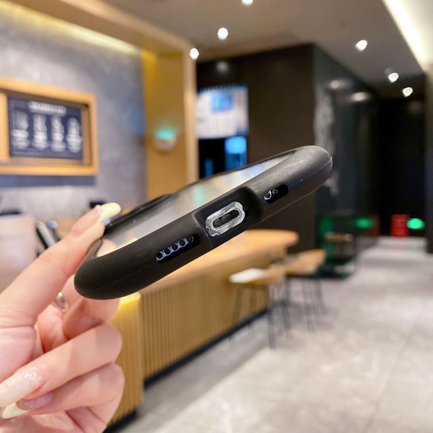 Phone Case Ear Transparent Cat