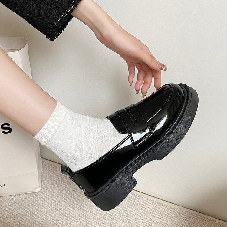 Penny Loafers Platform