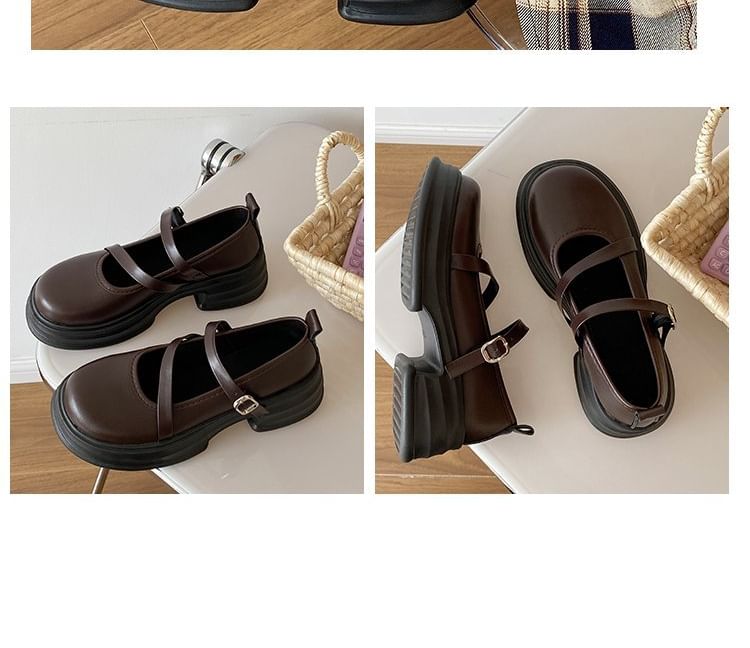 Platform Shoes Mary Jane