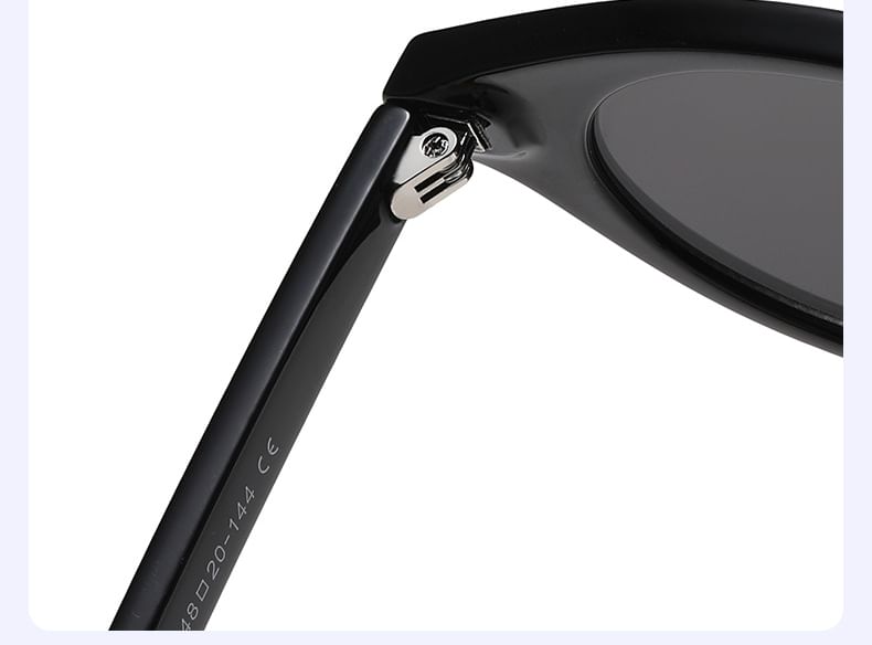 Oval Translucent Sunglasses