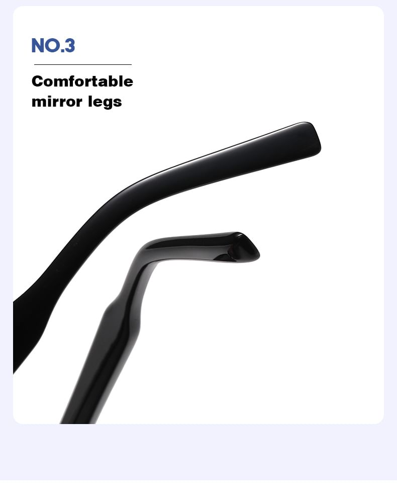 Oval Translucent Sunglasses