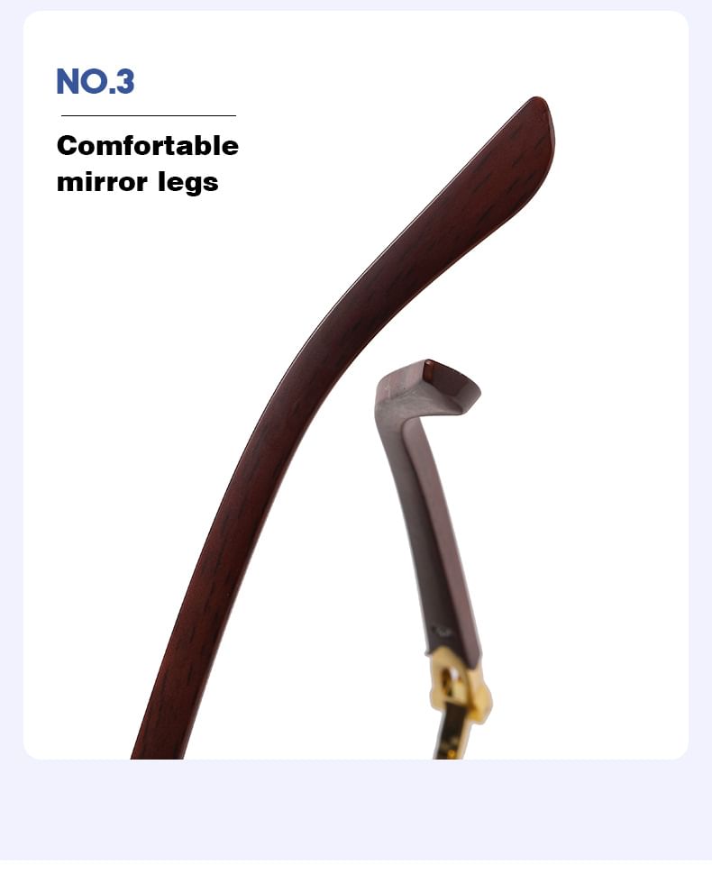 Sunglasses Frame Oval Thin