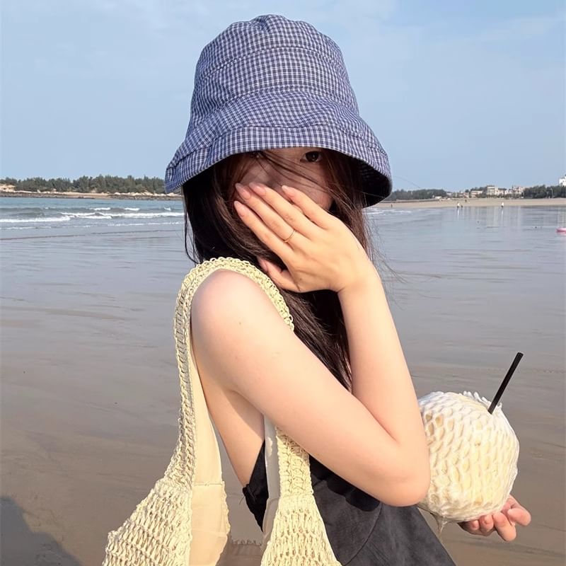 Plaid Bucket Hat