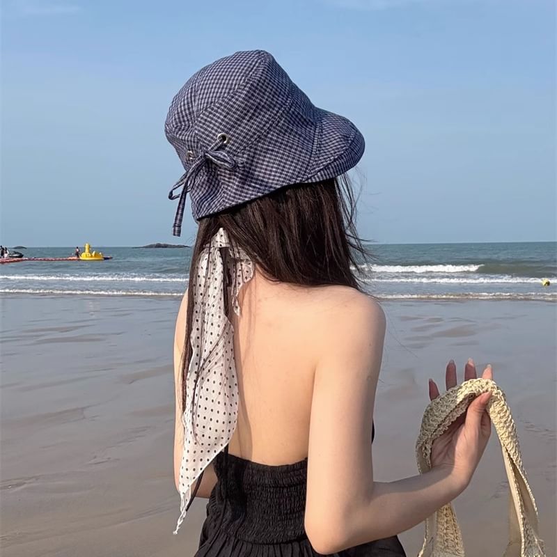 Plaid Bucket Hat