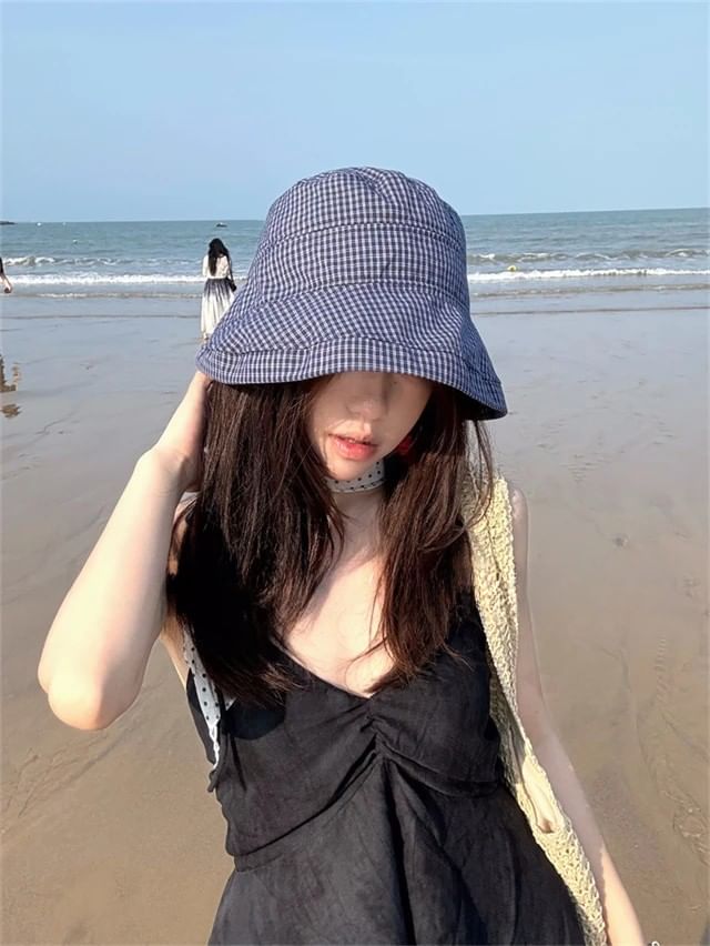 Plaid Bucket Hat