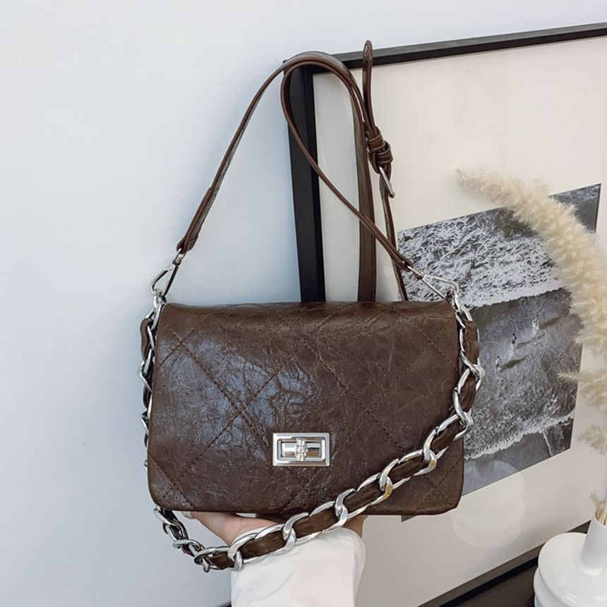 Quilted Crossbody Shoulder Bag