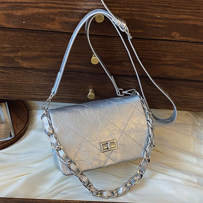 Quilted Crossbody Shoulder Bag
